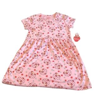 Strawberry Shortcake Pullover Dress Girls Size 10/12